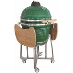 Keramický gril Kamado Egg BBQ průměr 46,7 cm zelený